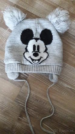 Zimná čiapka mickey+plus 2xrukavičky cena spolu, disney,86