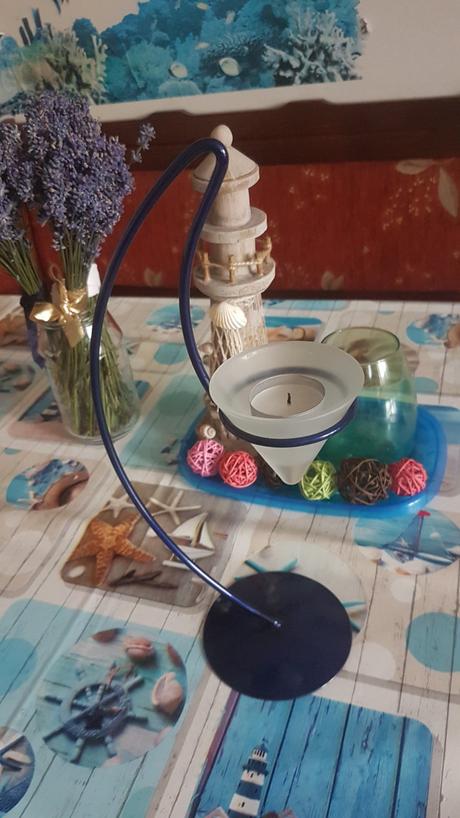 Svietnik/stojan na sviečku mesiac, 