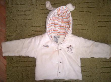 Kabátik / bunda tenší 74, 68