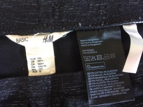 H&m šortky/kraťasy vel.170/xs, h&m,170