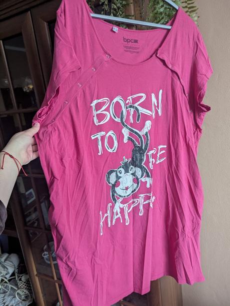 "materská" nočná košeľa 52/54, bonprix,52