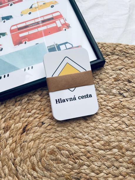 Dopravné značky - kartičky pre malých motoristov, 