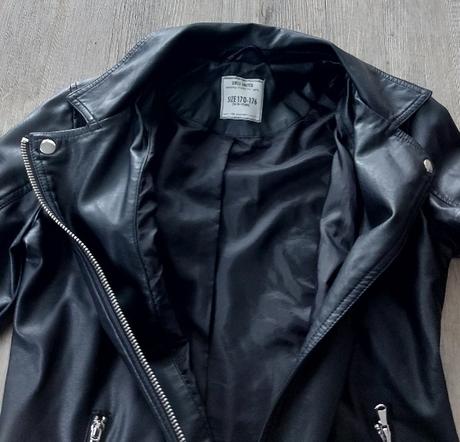 Dievčenská koženková bunda, 170