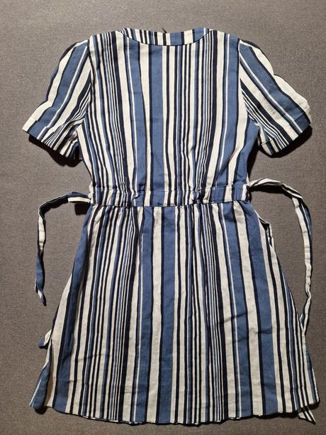 Kratšie šaty s prímesou ľanu, zara,s