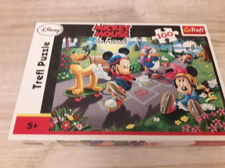 Puzzle mickey mouse 100 dielov,