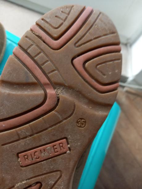 Kožené tenisky richter, richter,35