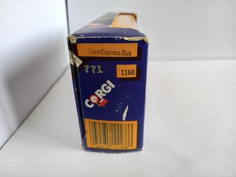 Corgi - euro-express bus - dĺžka 16,5 cm,