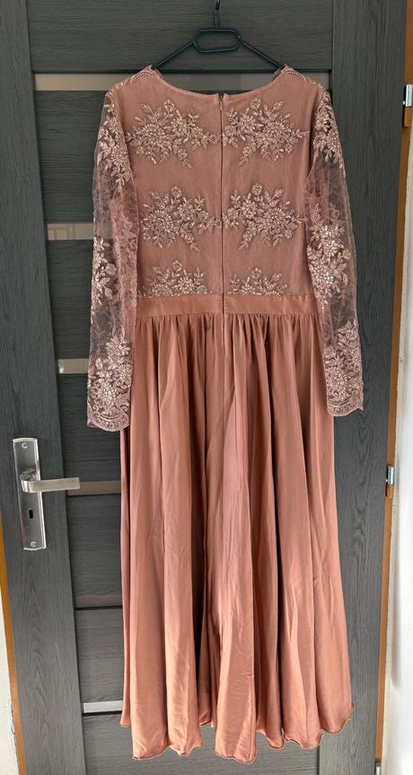 Medené spoločenské šaty, xxl