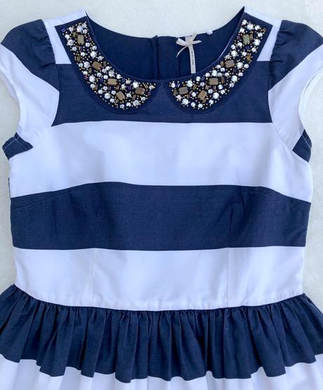 Šaty so šperkovaným golierom, next,152