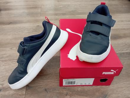 Tmavomodré tenisky, puma,34