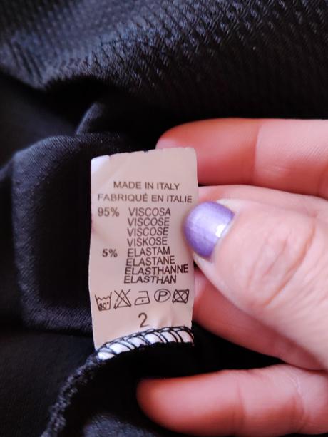 Mentolovocierne saty s/m, s