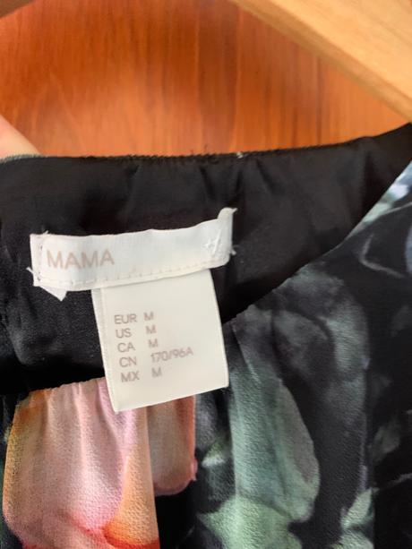 Letné tehotenske šaty, h&m,m