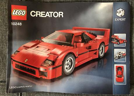 Lego creator ferrari f40,