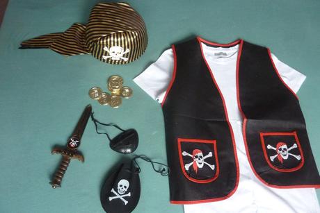 Karneval.kostým pirát,