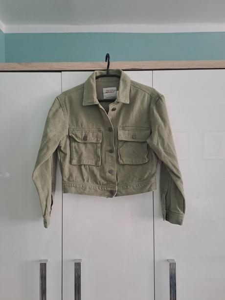 Džínsová bunda, pull&bear,xs