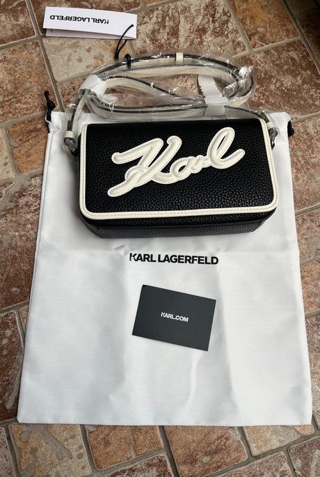 Nová kabelka karl lagerfeld s visačkou, karl lagerfeld