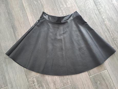 Kožená sukňa, s