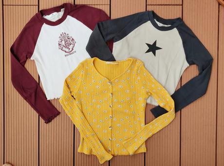 Tričko crop top h&m, h&m,146