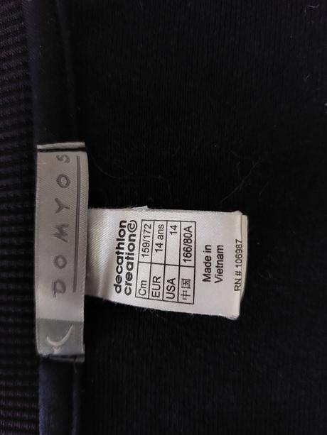 Sportové oblecenie, 158