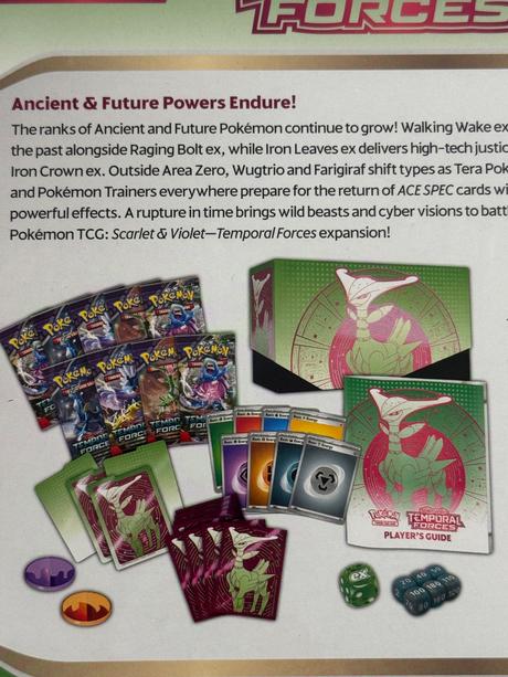 Pokemon temporal forces iron leaves elite, 