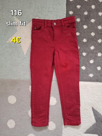 Slim fit nohavice 116, 116