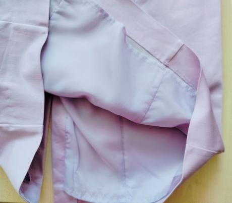 Levanduľové šaty, h&m,40