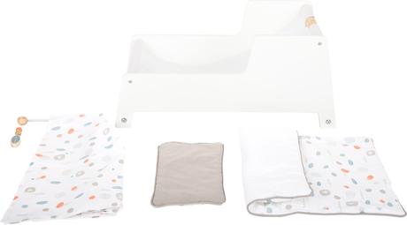 Drevená kolíska s baldachýnom, 