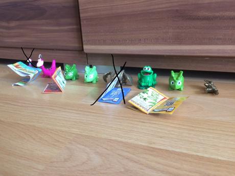 Kinder sady darujem k objednávke, 