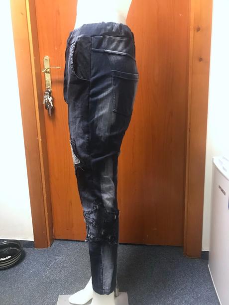 Teplákové nohavice s aplikáciami, uni, 