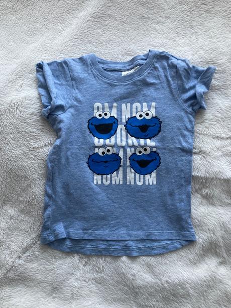 Sesame street tričko v.92, h&m,92