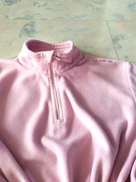 Športová flisová mikinka m/l, decathlon,m