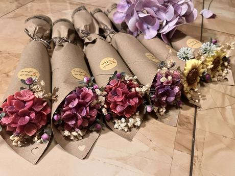 Hortenzia, pivónia- voňavý darček, 