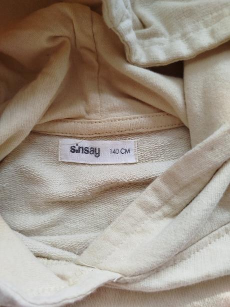 Crop top mikina 3ks, sinsay,140