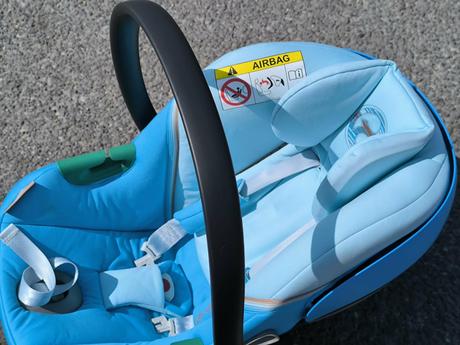 Autosedačka vajíčko cybex aton s2 i-size beach blu, cybex