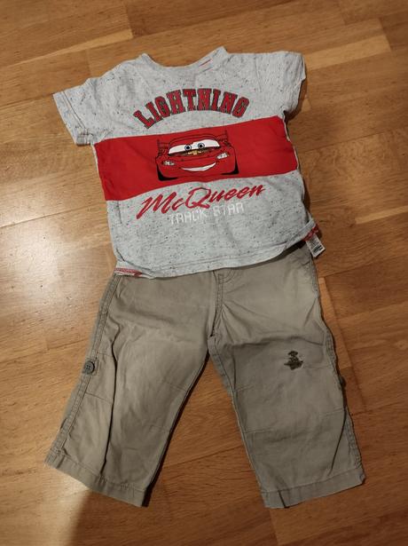 Set nohavíc a tričiek - next nohavice rolovacie, 92