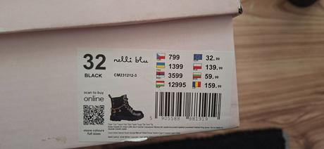 Prechodná obuv, nelli blu,32