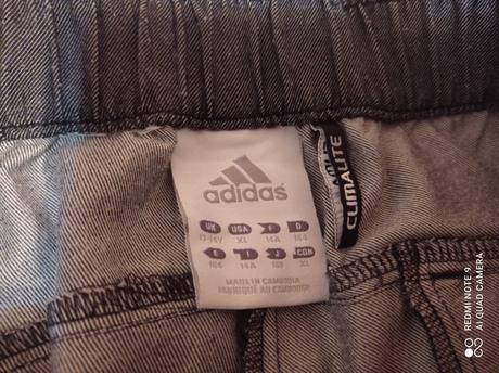 Nohavice trištvrťáky adidas, adidas,164