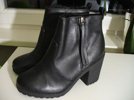 Kožené kotničky veľ. 36, 36