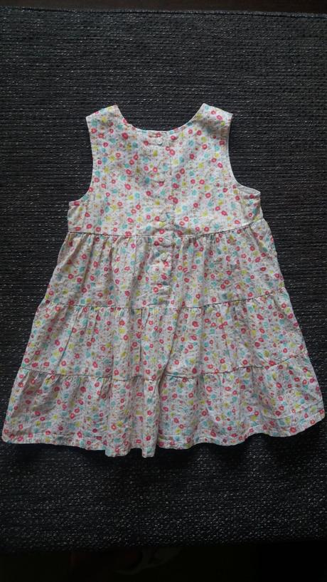 Dievčenské kvietkované šatičky, 86, h&m,86