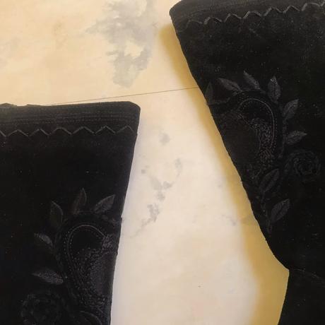 Semišové kožené čižmy 39/40, 40