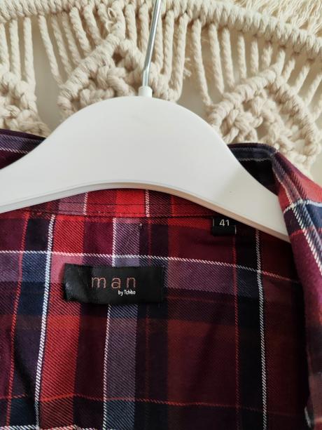 Karovaná košeľa tchibo man, tchibo,xl