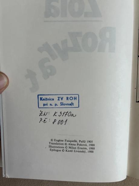 Rozvrat - émile zola, 