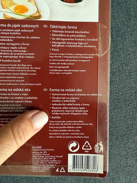 Esmara - forma na volské oko, pancakes, 