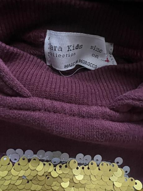 Zara mikina do skoly., zara,134