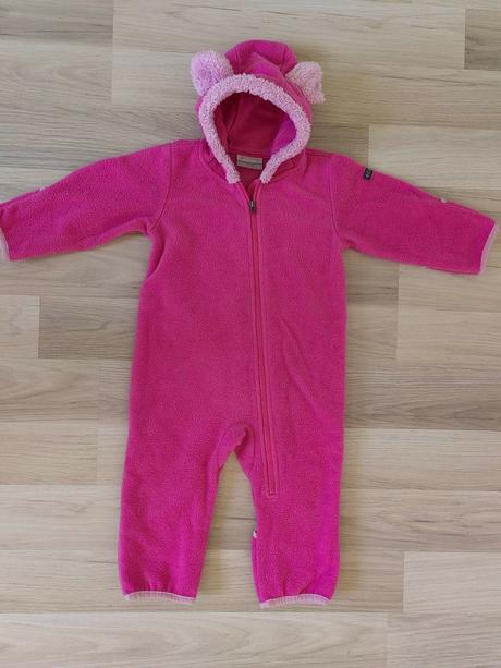 Krásny, teplučký overal columbia s uškami, columbia,80