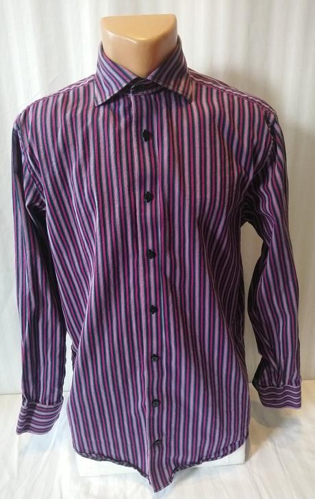 Pánska fialová košeľa, baumler, l
