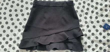 Čierna mini suknička, reserved,152