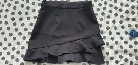 Čierna mini suknička, reserved,152