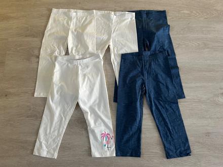 Dievcenske bavlnene 2/3 leginy vel. 134, palomino,134