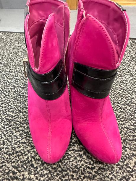 Cizmy ruzove, 35